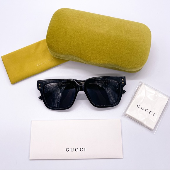 NEW GUCCI GG1084S 001 UNISEX NEW COLLECTION GUCCI SUNGLASSES - Picture 9 of 9